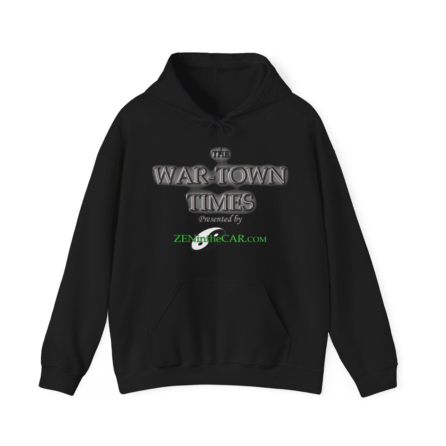 WAR-TOWN TIMES CREW -Unisex Heavy Blend™ Hooded Sweatshirt-