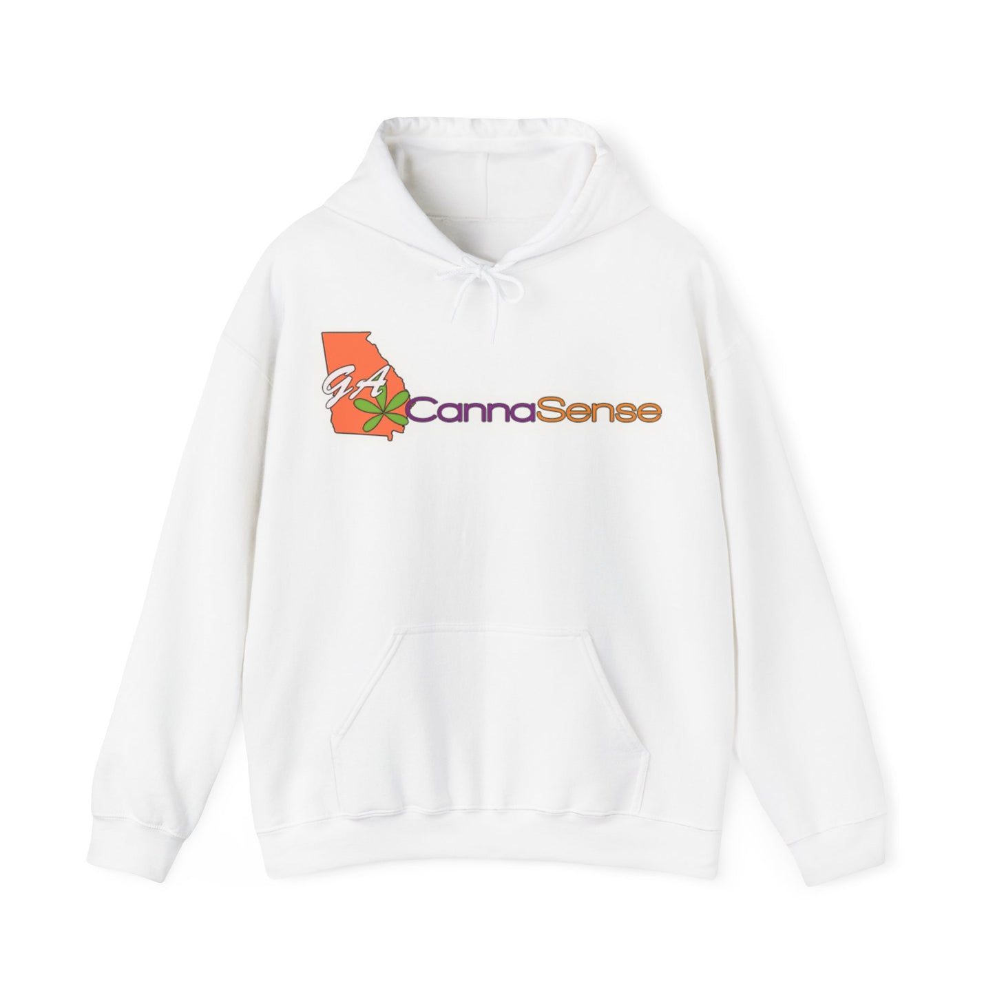 Ga CannaSense -Unisex Heavy Blend™ Hooded Sweatshirt-