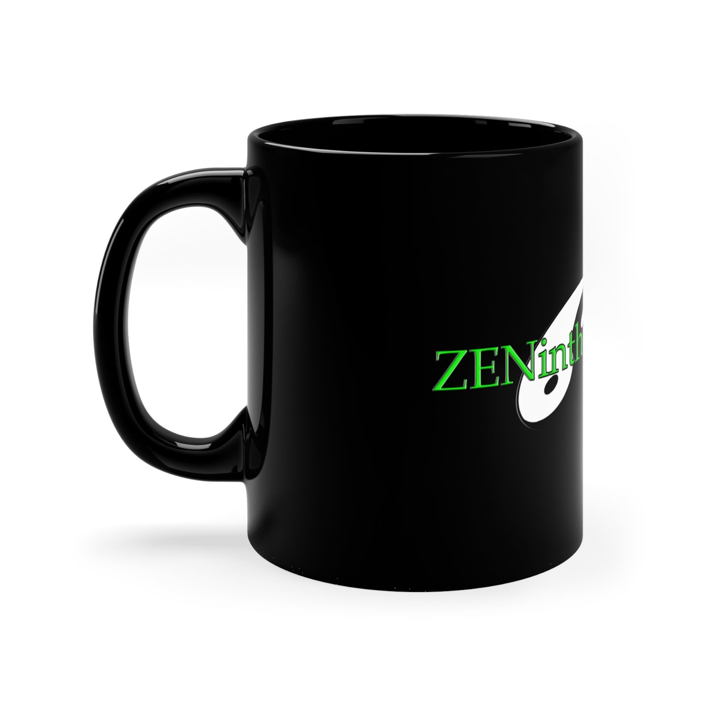 11oz ZENintheCAR.com Black Mug