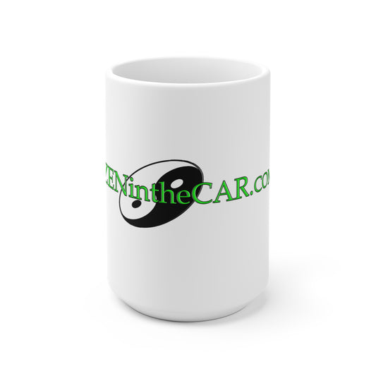 ZENintheCAR.com White Ceramic Mug