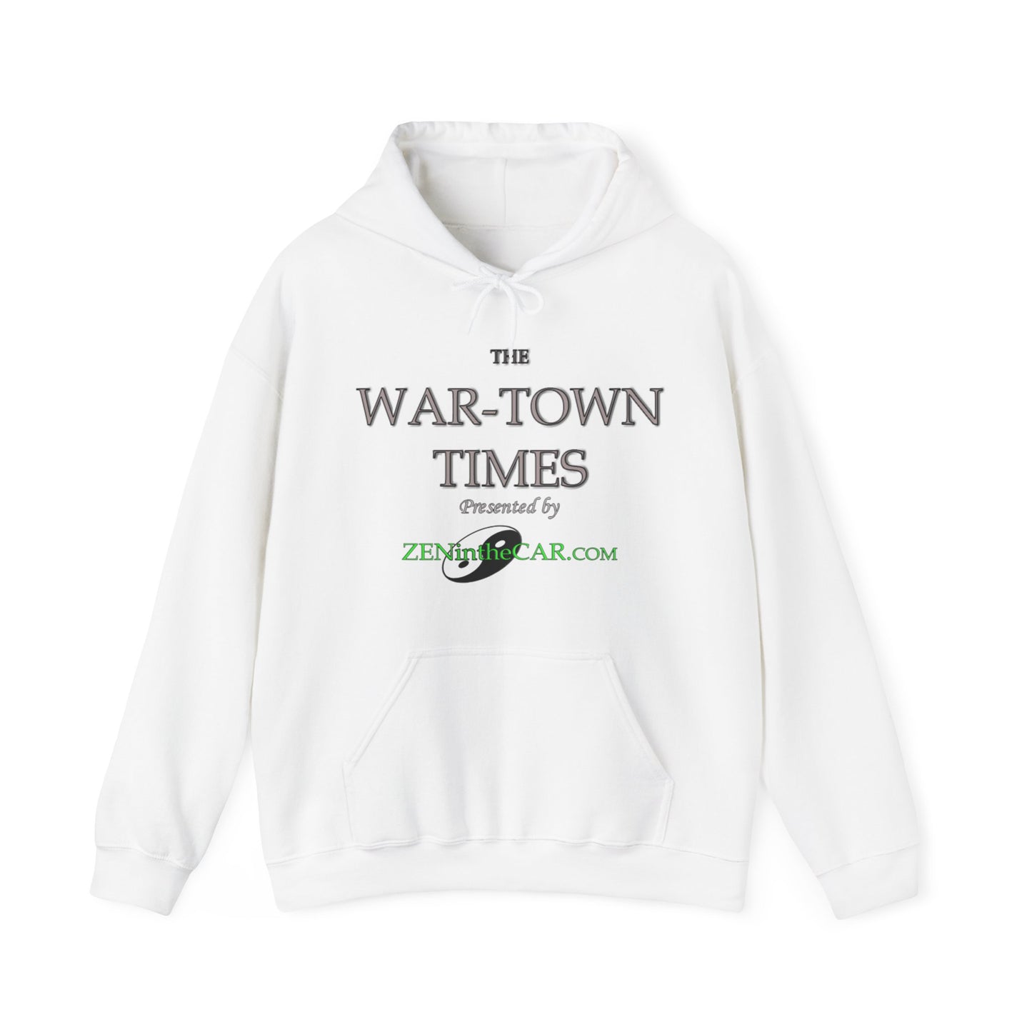 WAR-TOWN TIMES CREW -Unisex Heavy Blend™ Hooded Sweatshirt-