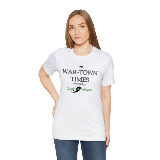 WAR-TOWN TIMES -Unisex Jersey Short Sleeve Tee-